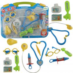 Žaislinis gydytojo - neurologo rinkinys lagaminėlyje 